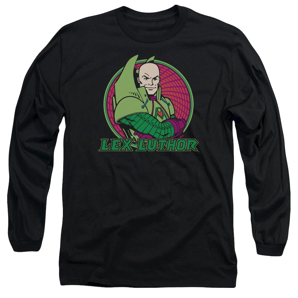 DC Comics Lex Luthor - Men's Long Sleeve T-Shirt Men's Long Sleeve T-Shirt DC Comics   