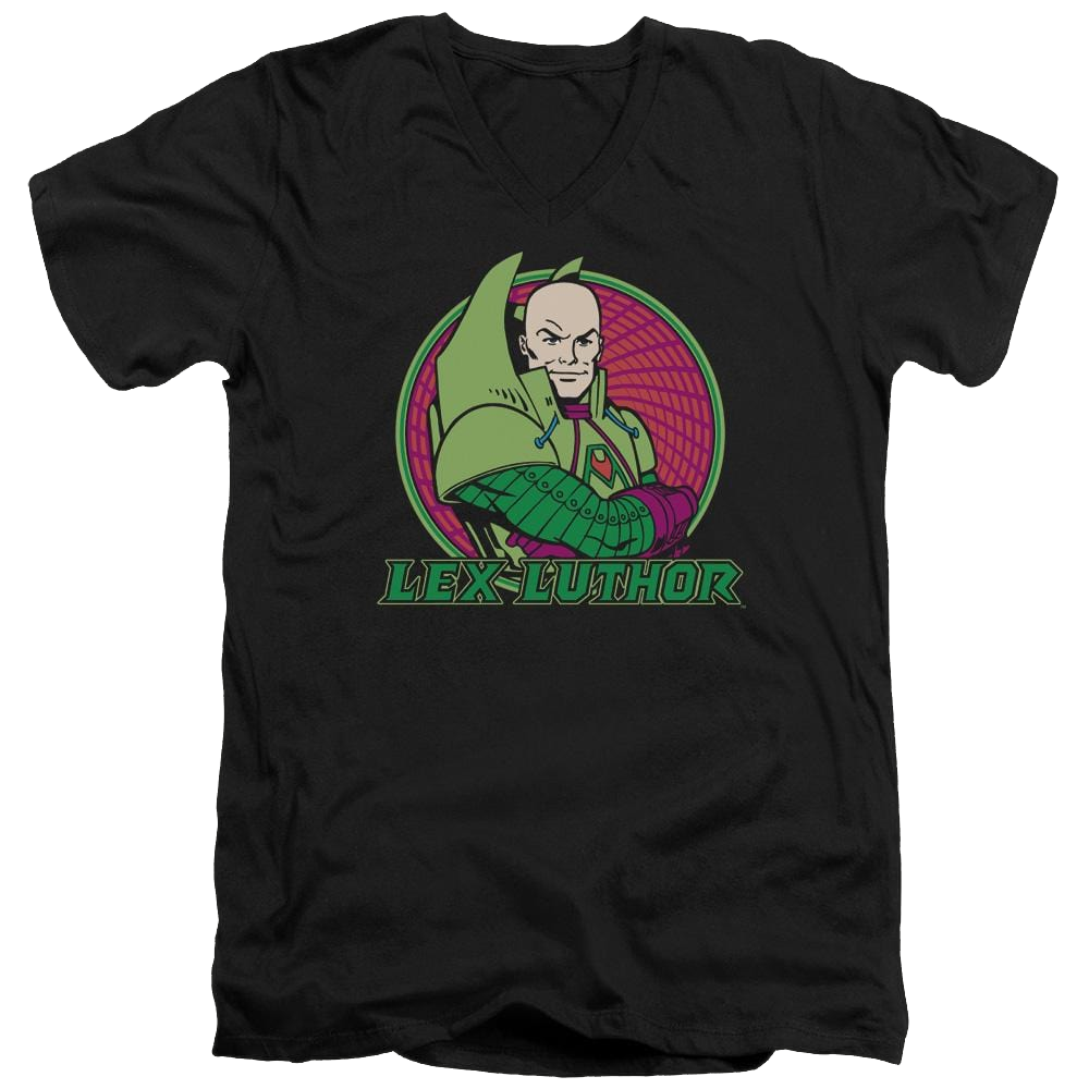 DC Comics Lex Luthor - Men's V-Neck T-Shirt Men's V-Neck T-Shirt DC Comics   