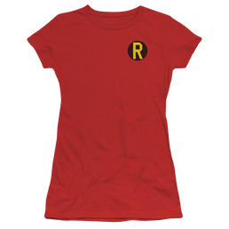 DC Comics Robin Logo - Juniors T-Shirt Juniors T-Shirt Batman   