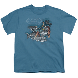 Superman Super Mind - Youth T-Shirt Youth T-Shirt (Ages 8-12) Superman   