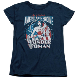 DC Comics American Heroine - Women's T-Shirt Women's T-Shirt Wonder Woman   