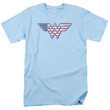 Wonder Woman Red,White & Blue - Men's Regular Fit T-Shirt Men's Regular Fit T-Shirt Wonder Woman   