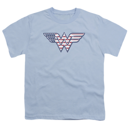 Wonder Woman Red,White & Blue - Youth T-Shirt Youth T-Shirt (Ages 8-12) Wonder Woman   