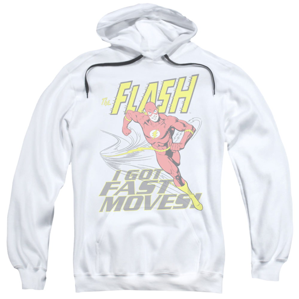 Flash, The Fast Moves - Pullover Hoodie Pullover Hoodie The Flash   