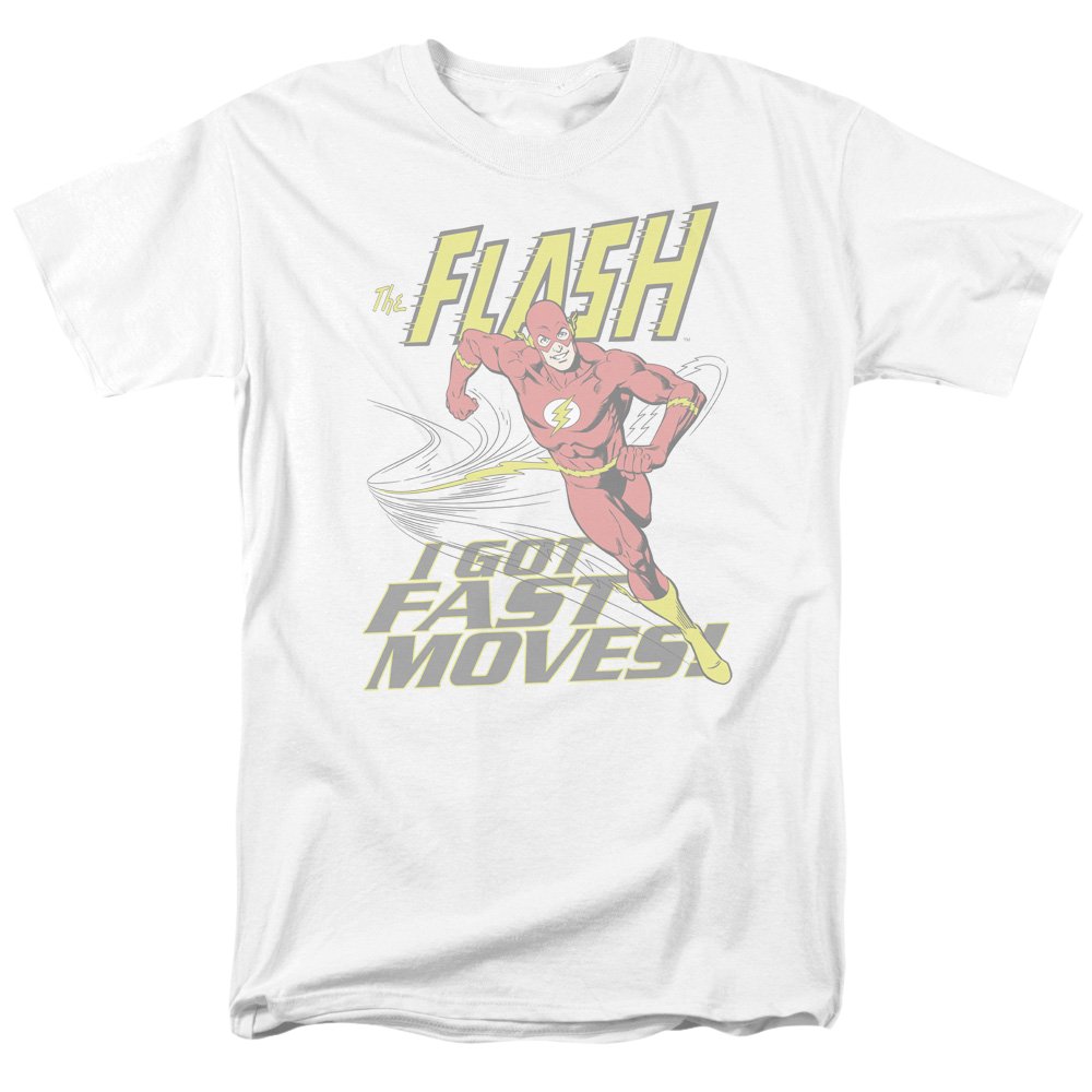 Flash, The Fast Moves - Men's Regular Fit T-Shirt Men's Regular Fit T-Shirt The Flash   
