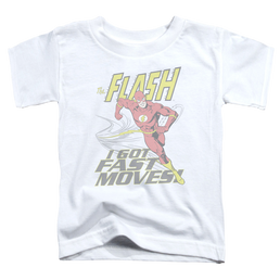 Flash, The Fast Moves - Toddler T-Shirt Toddler T-Shirt The Flash   