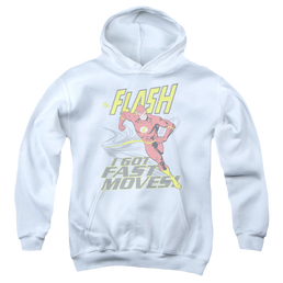 Flash, The Fast Moves - Youth Hoodie Youth Hoodie (Ages 8-12) The Flash   
