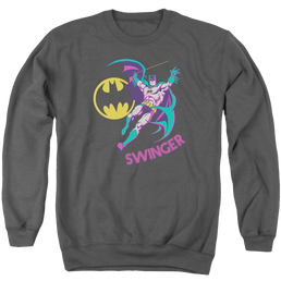 DC Comics Swinger - Men's Crewneck Sweatshirt Men's Crewneck Sweatshirt Batman   