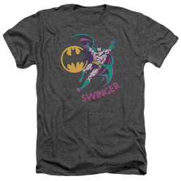 DC Comics Swinger - Men's Heather T-Shirt Men's Heather T-Shirt Batman   