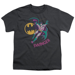 DC Batman Swinger - Youth T-Shirt Youth T-Shirt (Ages 8-12) Batman   