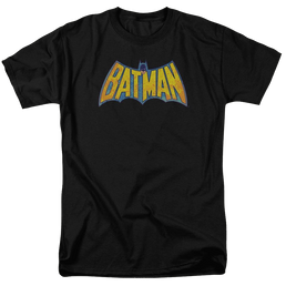 DC Comics Batman Neon Distress Logo - Men's Regular Fit T-Shirt Men's Regular Fit T-Shirt Batman   