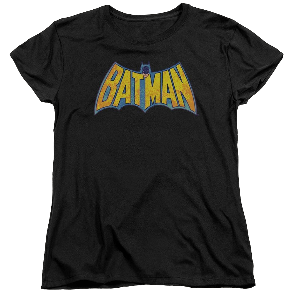 DC Comics Batman Neon Distress Logo - Women's T-Shirt Women's T-Shirt Batman   