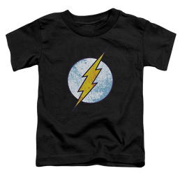 Flash, The Flash Neon Distress Logo - Toddler T-Shirt Toddler T-Shirt The Flash   