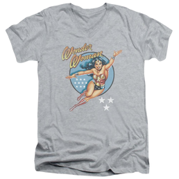 DC Comics Wonder Woman Vintage - Men's V-Neck T-Shirt Men's V-Neck T-Shirt Wonder Woman   