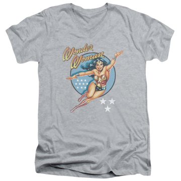 DC Comics Wonder Woman Vintage - Men's V-Neck T-Shirt Men's V-Neck T-Shirt Wonder Woman   