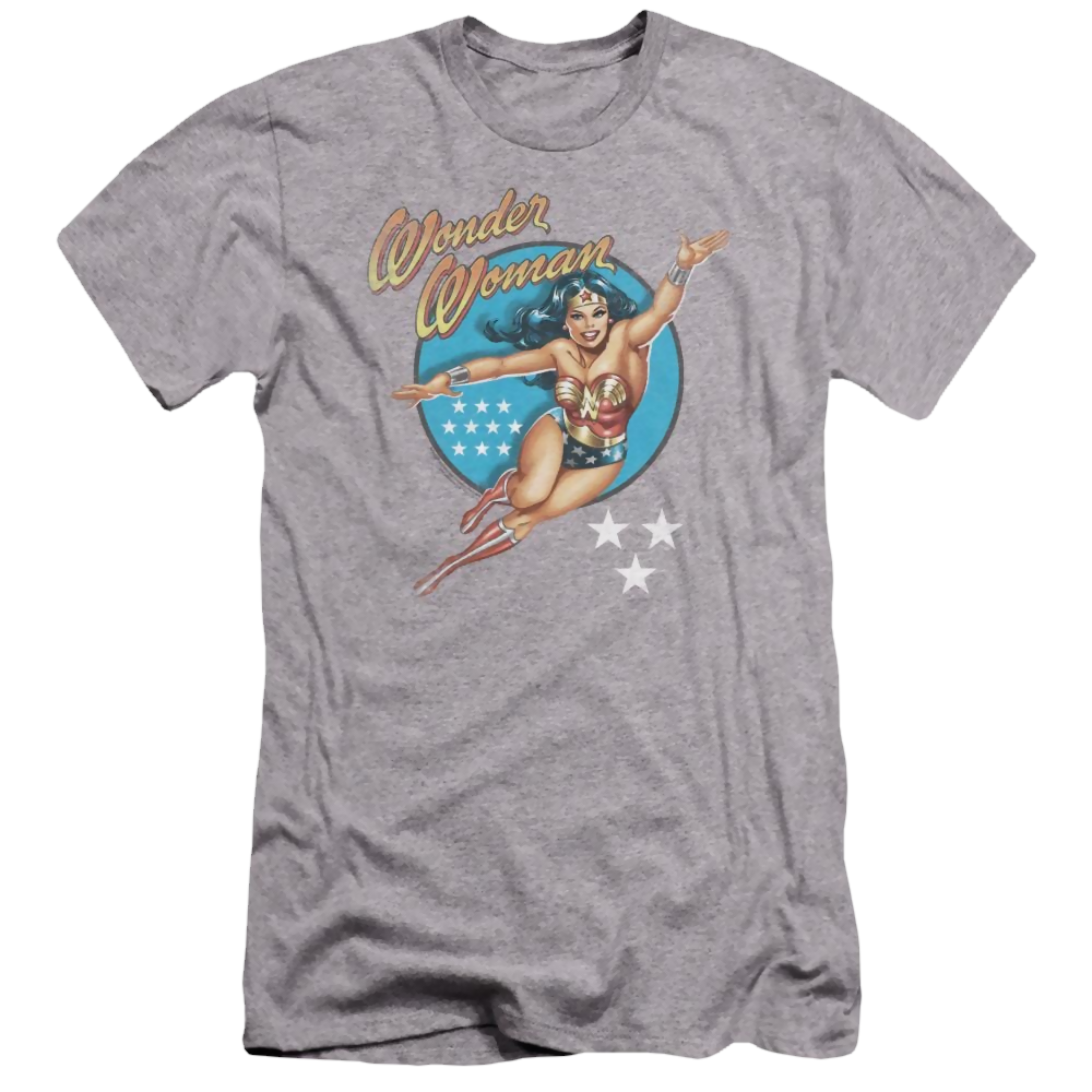 DC Comics Wonder Woman Vintage - Men's Premium Slim Fit T-Shirt Men's Premium Slim Fit T-Shirt Wonder Woman   