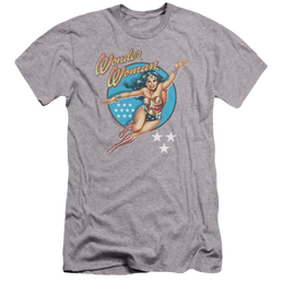 DC Comics Wonder Woman Vintage - Men's Premium Slim Fit T-Shirt Men's Premium Slim Fit T-Shirt Wonder Woman   