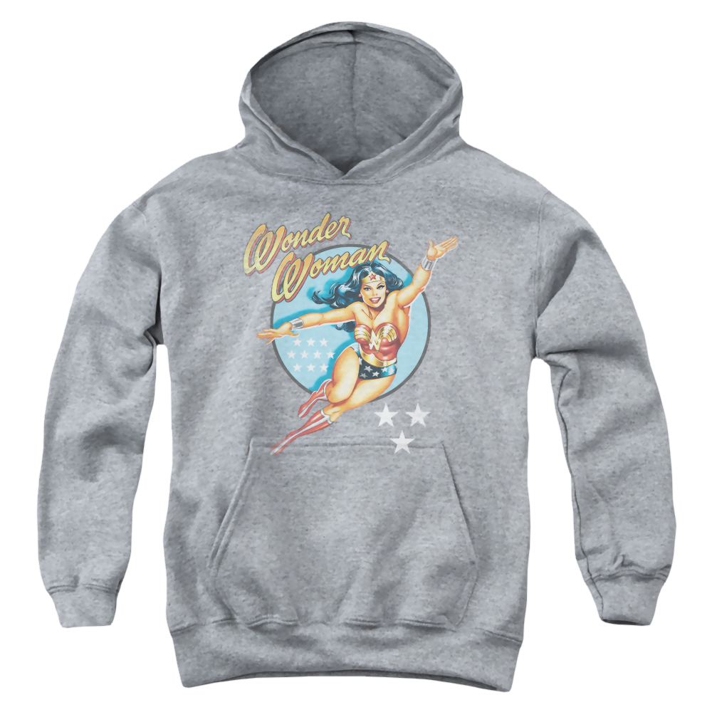 Wonder Woman Wonder Woman Vintage - Youth Hoodie Youth Hoodie (Ages 8-12) Wonder Woman   