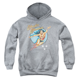 Wonder Woman Wonder Woman Vintage - Youth Hoodie Youth Hoodie (Ages 8-12) Wonder Woman   