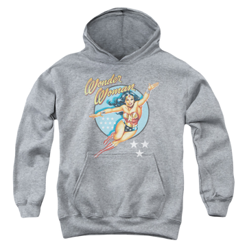 Wonder Woman Wonder Woman Vintage - Youth Hoodie Youth Hoodie (Ages 8-12) Wonder Woman   