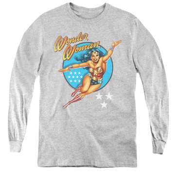 Wonder Woman Wonder Woman Vintage - Youth Long Sleeve T-Shirt Youth Long Sleeve T-Shirt Wonder Woman   