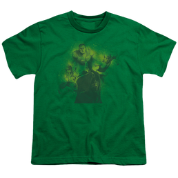 Justice League Spray Sketch League - Kid's T-Shirt Kid's T-Shirt (Ages 4-7) Justice League   