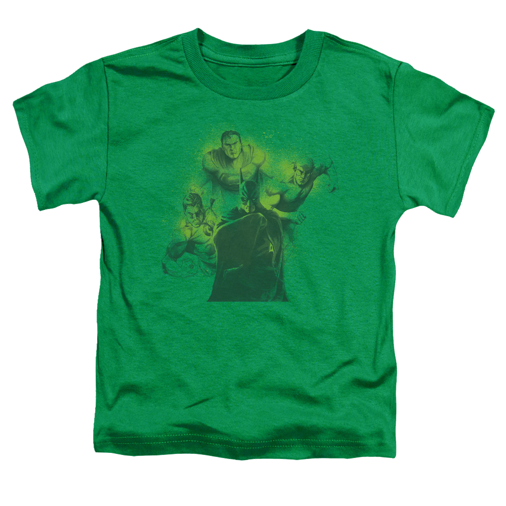 Justice League Spray Sketch League - Toddler T-Shirt Toddler T-Shirt Justice League   