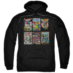 DC Comics Dco Covers - Pullover Hoodie Pullover Hoodie Justice League   