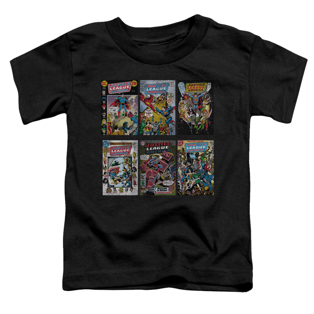 Justice League Dco Covers - Toddler T-Shirt Toddler T-Shirt Justice League   