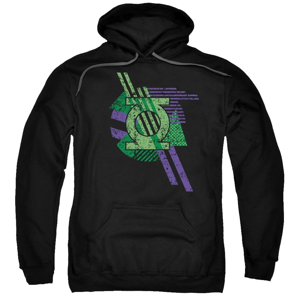 DC Comics Lantern Shapes - Pullover Hoodie Pullover Hoodie Green Lantern   