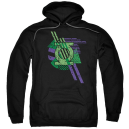 DC Comics Lantern Shapes - Pullover Hoodie Pullover Hoodie Green Lantern   