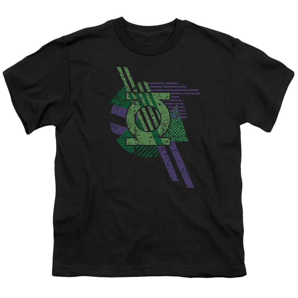 Green Lantern Lantern Shapes - Kid's T-Shirt Kid's T-Shirt (Ages 4-7) Green Lantern   