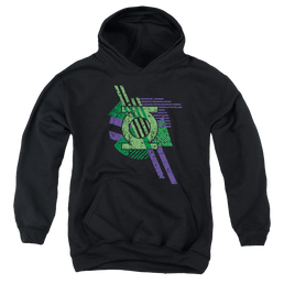 Green Lantern Lantern Shapes - Youth Hoodie Youth Hoodie (Ages 8-12) Green Lantern   