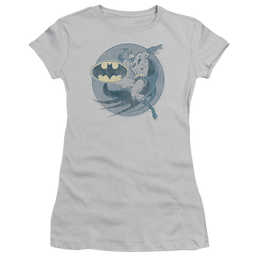 DC Comics Retro Batman Iron On - Juniors T-Shirt Juniors T-Shirt Batman   