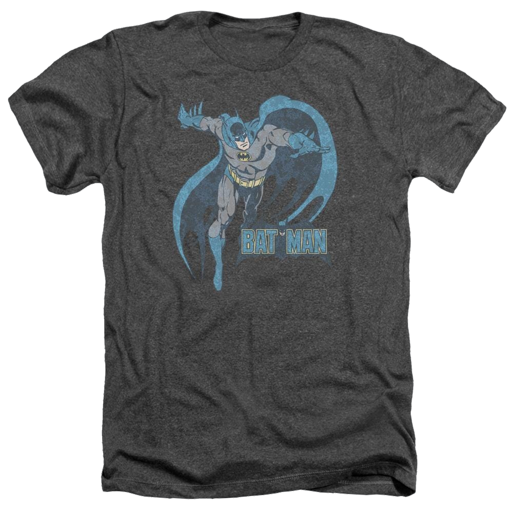 DC Comics Desaturated Batman - Men's Heather T-Shirt Men's Heather T-Shirt Batman   