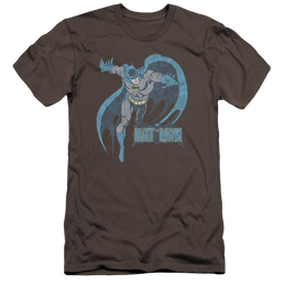 DC Comics Desaturated Batman - Men's Premium Slim Fit T-Shirt Men's Premium Slim Fit T-Shirt Batman   