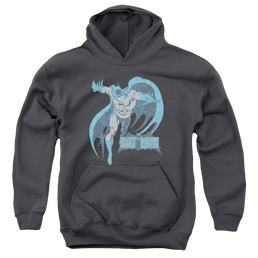 DC Batman Desaturated Batman - Youth Hoodie Youth Hoodie (Ages 8-12) Batman   