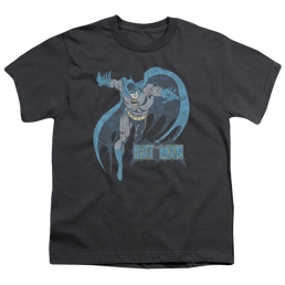 DC Batman Desaturated Batman - Youth T-Shirt Youth T-Shirt (Ages 8-12) Batman   