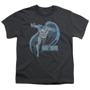 DC Batman Desaturated Batman - Youth T-Shirt Youth T-Shirt (Ages 8-12) Batman   