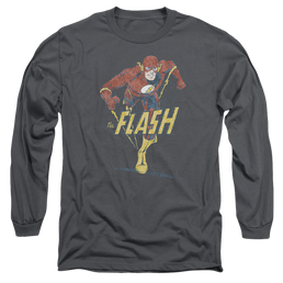 Flash, The Desaturated Flash - Men's Long Sleeve T-Shirt Men's Long Sleeve T-Shirt The Flash   