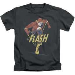 Flash, The Desaturated Flash - Kid's T-Shirt Kid's T-Shirt (Ages 4-7) The Flash   