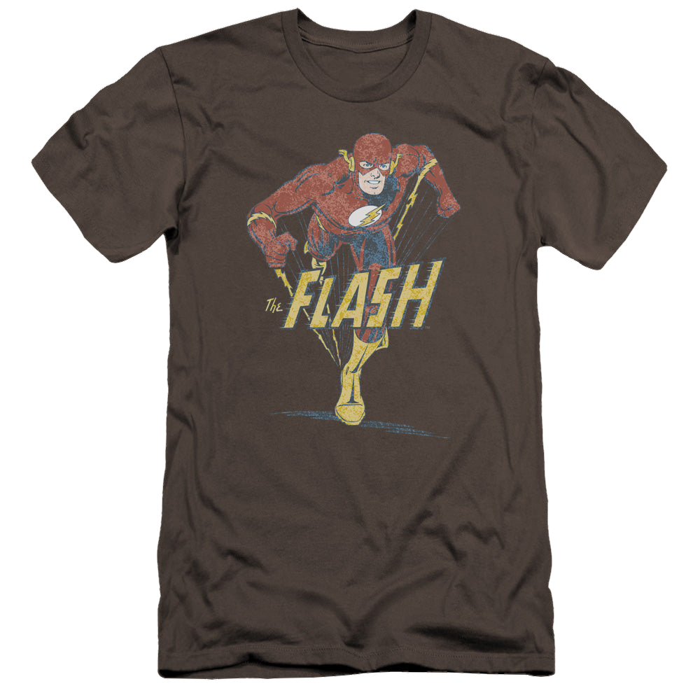 Flash, The Desaturated Flash - Men's Premium Slim Fit T-Shirt Men's Premium Slim Fit T-Shirt The Flash   