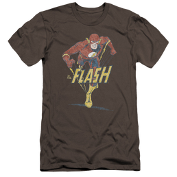 Flash, The Desaturated Flash - Men's Premium Slim Fit T-Shirt Men's Premium Slim Fit T-Shirt The Flash   