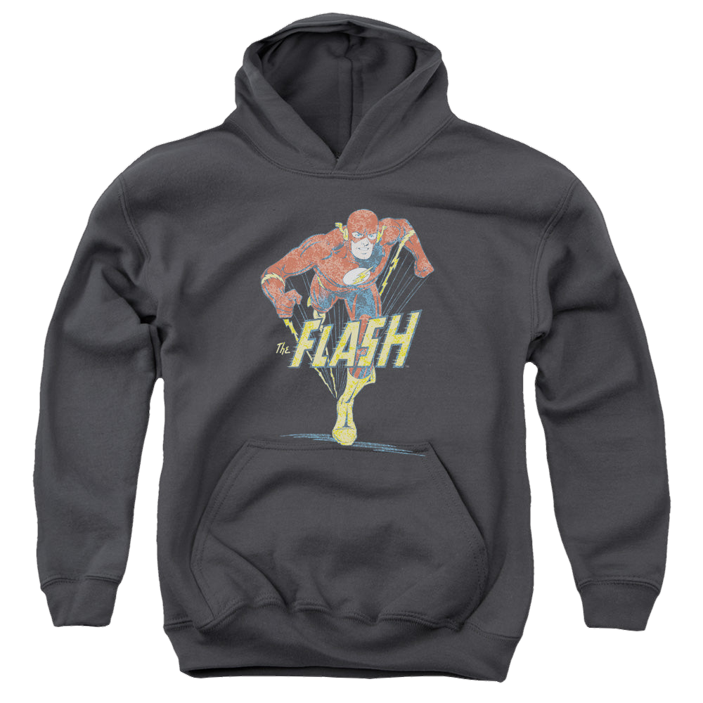 Flash, The Desaturated Flash - Youth Hoodie Youth Hoodie (Ages 8-12) The Flash   
