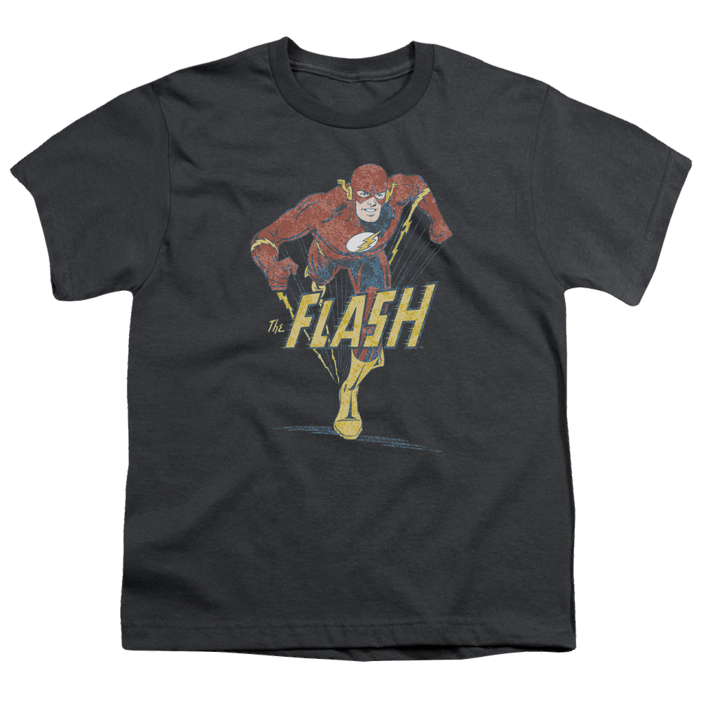 Flash, The Desaturated Flash - Youth T-Shirt Youth T-Shirt (Ages 8-12) The Flash   