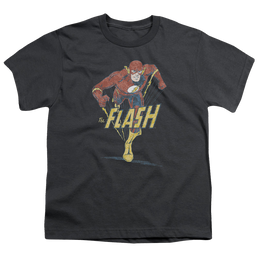 Flash, The Desaturated Flash - Youth T-Shirt Youth T-Shirt (Ages 8-12) The Flash   