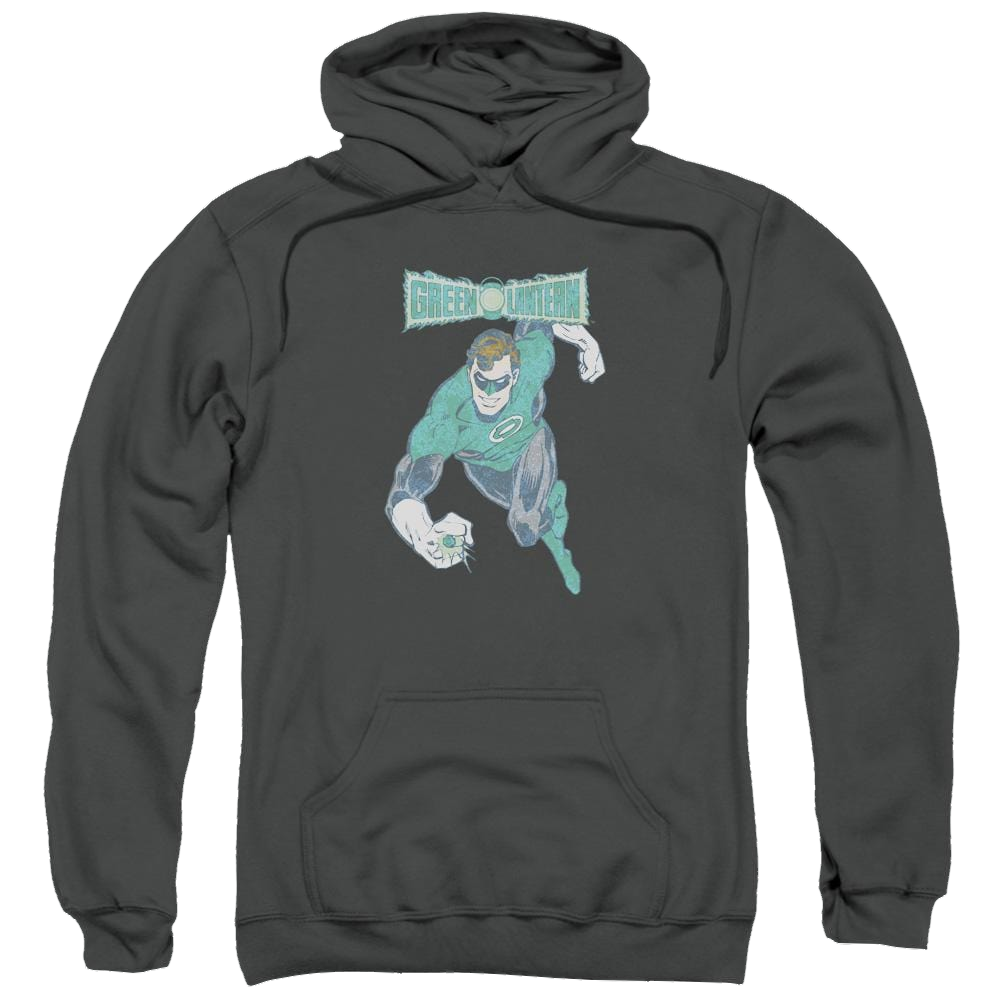 DC Comics Desaturated Green Lantern - Pullover Hoodie Pullover Hoodie Green Lantern   