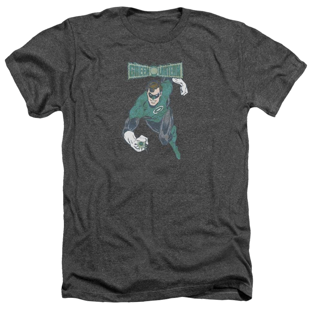 DC Comics Desaturated Green Lantern - Men's Heather T-Shirt Men's Heather T-Shirt Green Lantern   