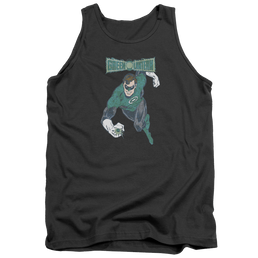 Green Lantern Desaturated Green Lantern - Men's Tank Top Men's Tank Green Lantern   