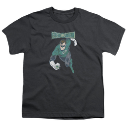 Green Lantern Desaturated Green Lantern - Youth T-Shirt Youth T-Shirt (Ages 8-12) Green Lantern   
